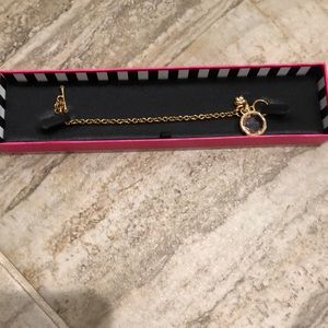 NWOT Juicy Couture Light Pink Gemstone Bracelet